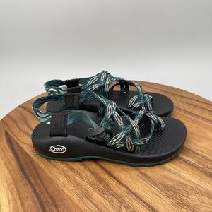 Chaco ZX2 Sandals Womens Size 6 Green Dual Strap Hiking Sport Water Classic